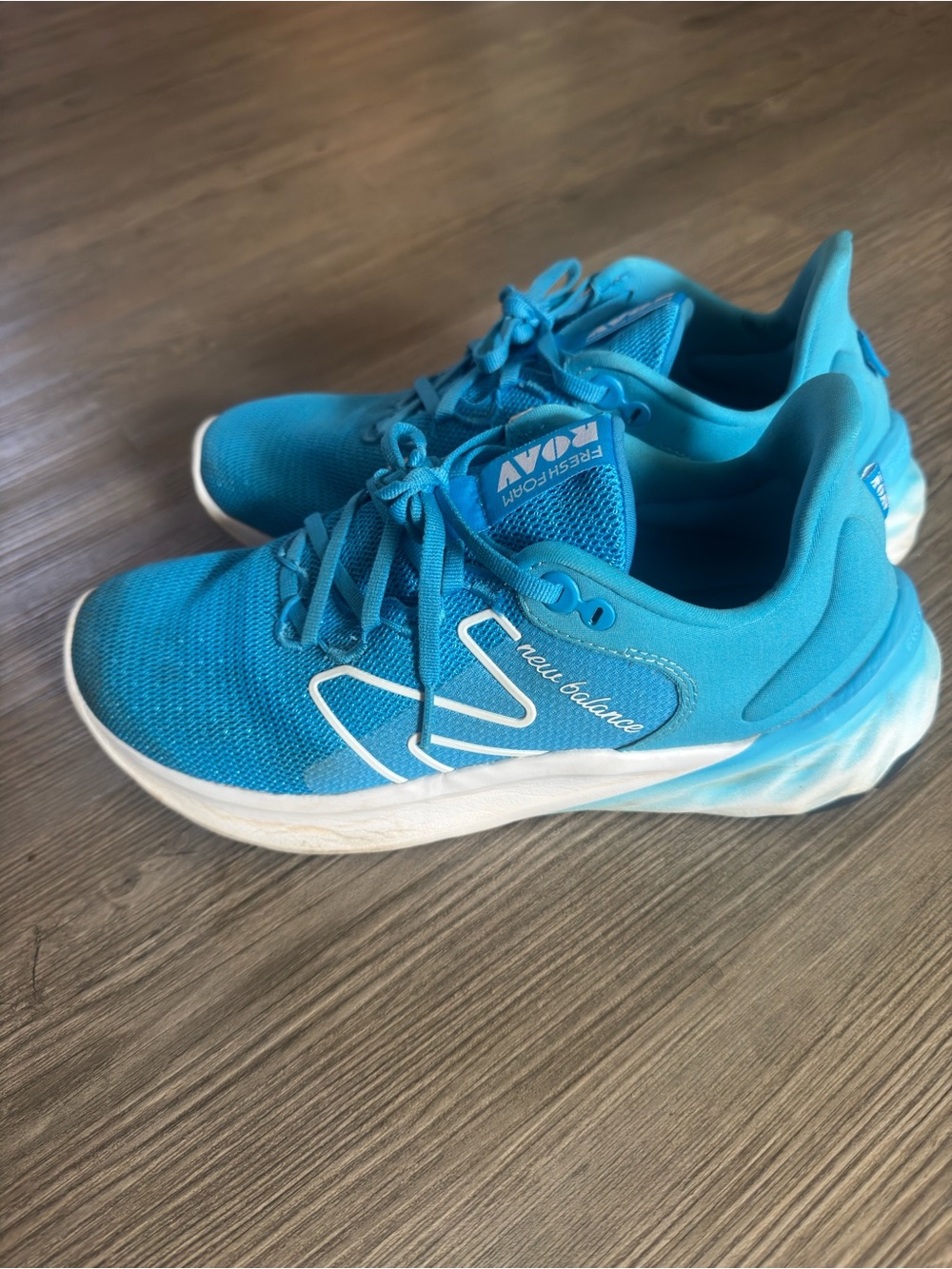 New Balance women Blue Athletic Sneakers